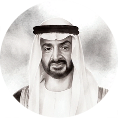Portrait of HH Sheikh Mohamed Bin Zayed Al Nahyan